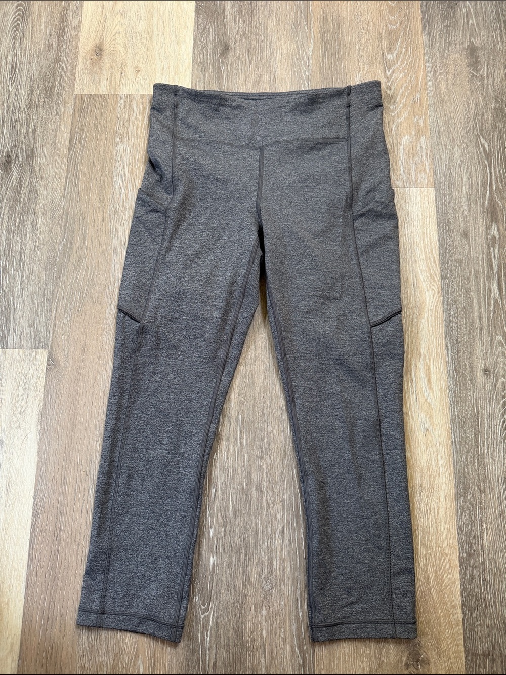 Lululemon Dark Gray Athletic Performance Leggings